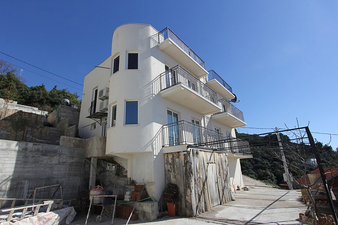 Modern house with panoramic sea views